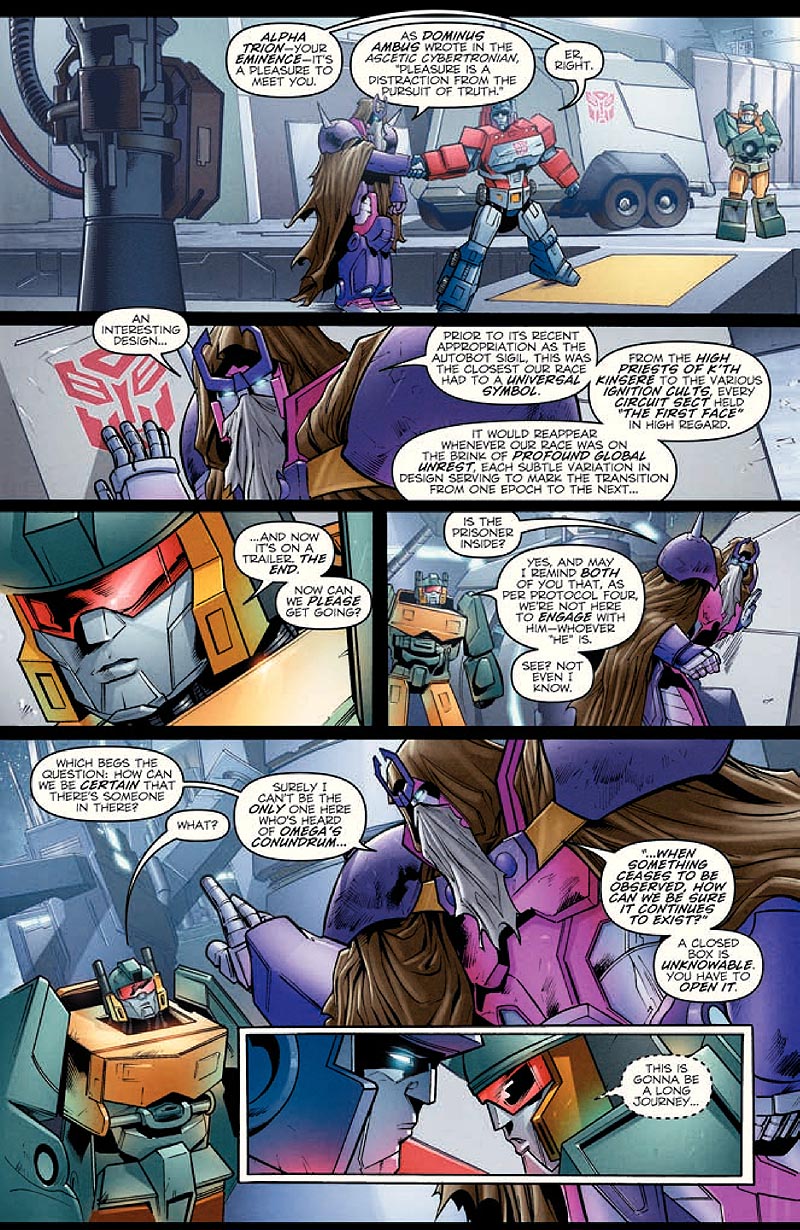 Transformers: Dark Prelude Trade Paper Back 10 Page Comics Preview